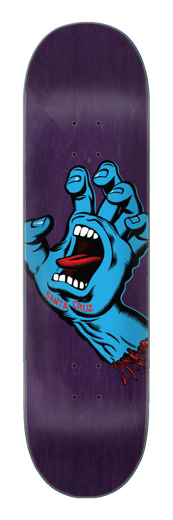 Screaming Hand 8.375in | Skateboard Decks | Santa Cruz Canada