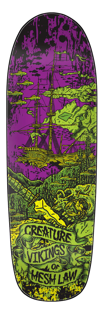 9.55in Team Viking of Hesh Law XX | Shaped Decks | Creature