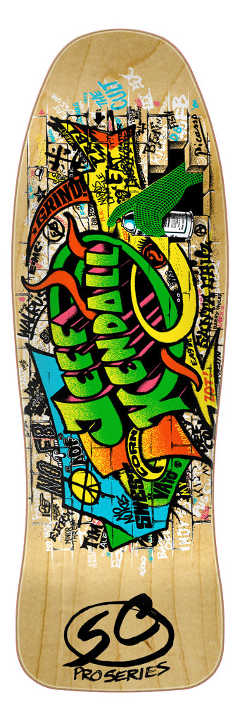 9.69in Kendall Graffiti | 2026 Reissue | Santa Cruz Skateboards Canada
