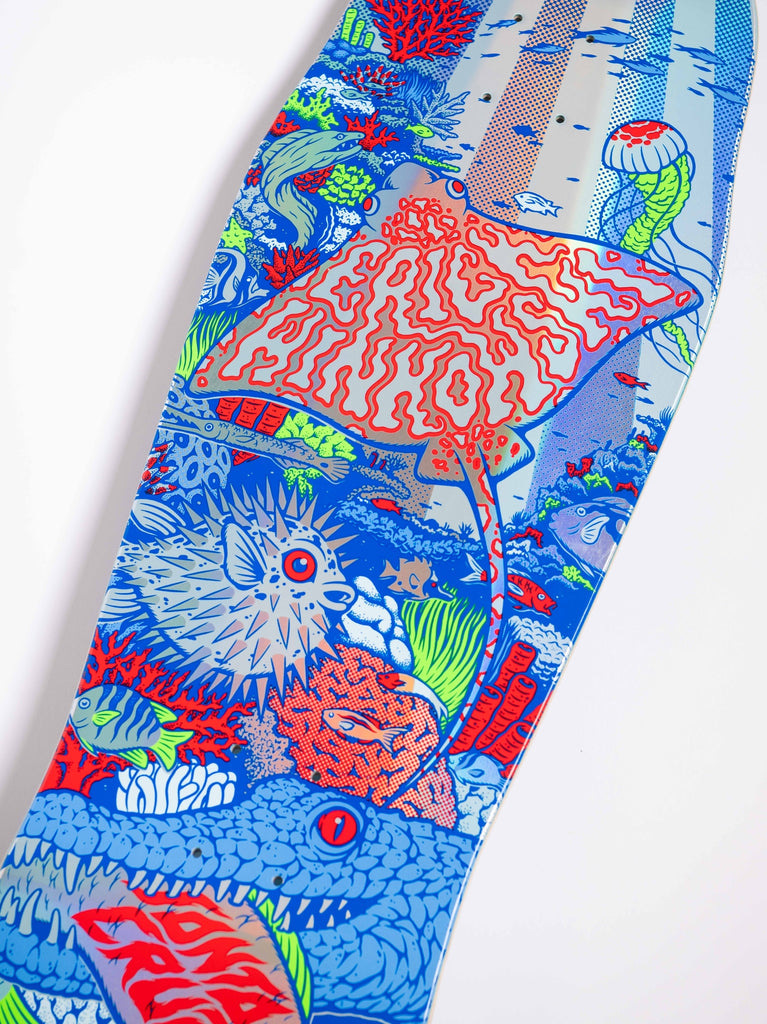 10.34in Winkowski Aquatic Deck | Prismatic Foil Skateboards