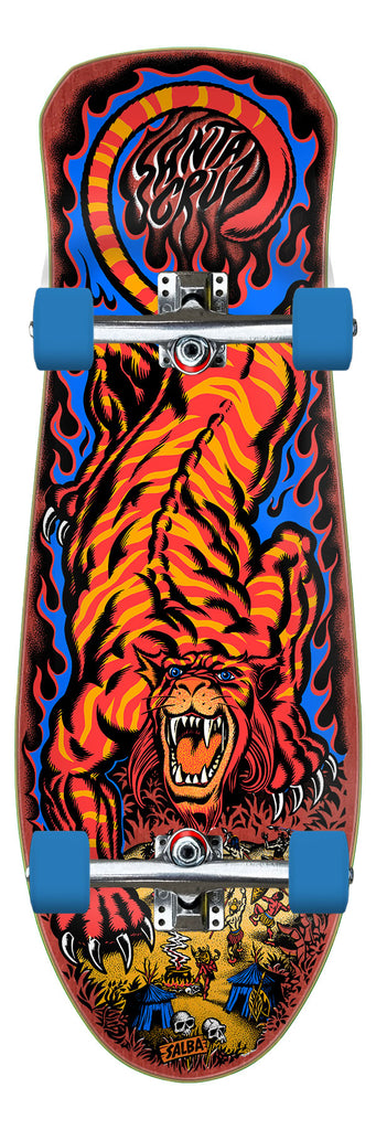 10.3in Salba Tiger Reissue | Complete Cruiser | Santa Cruz