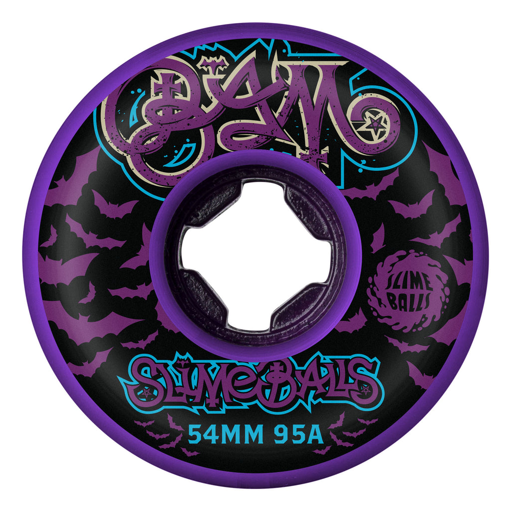 54mm/95a Bam Margera Hardline | Guest Pro | Slime Balls Skateboard