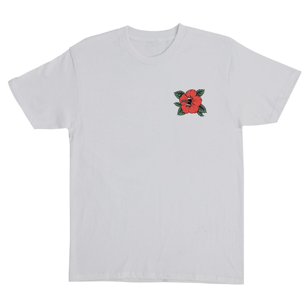 Screaming Hibiscus Dot T-Shirt | Men's Skate Clothing