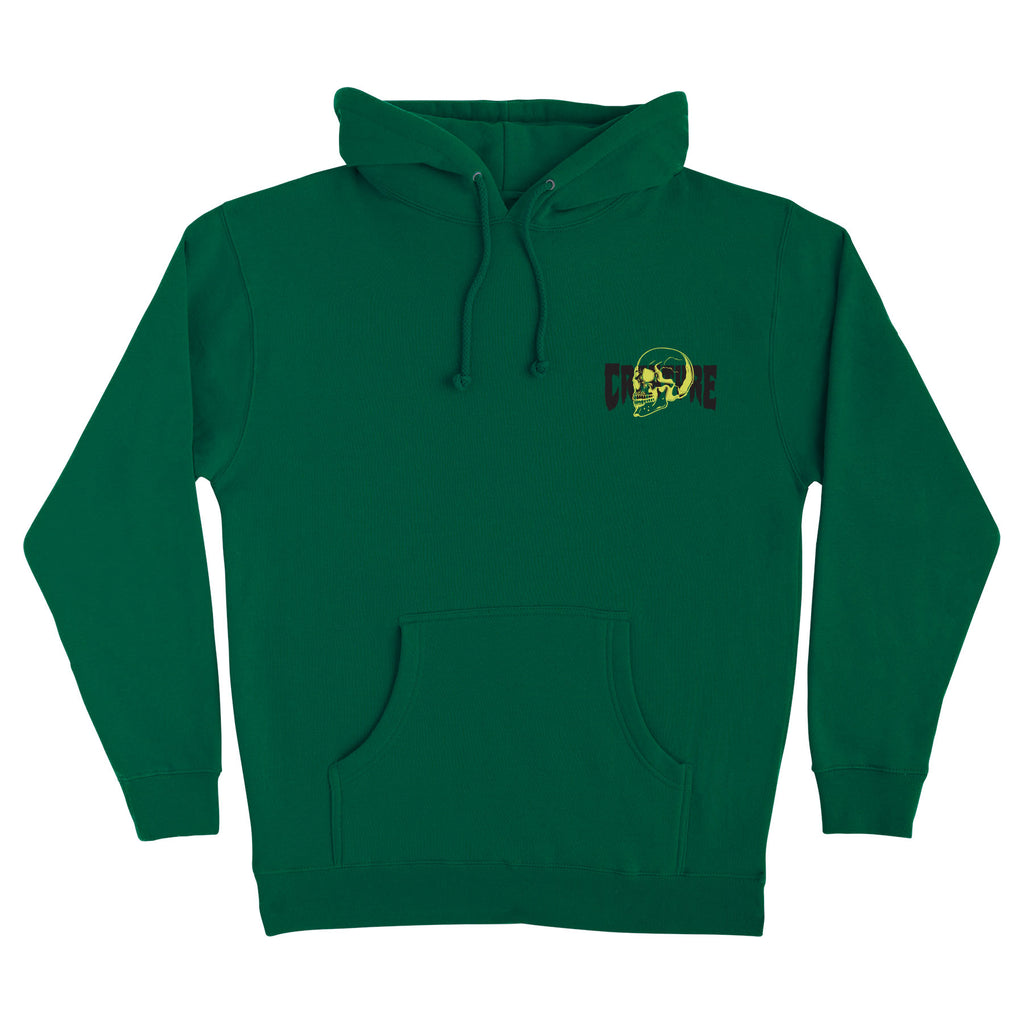 Spiral Skull Hoodie| Men's Clothing | Creature Skateboards Canada