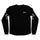 Web Waffle Thermal Mens Creature Longsleeve T-Shirt Black