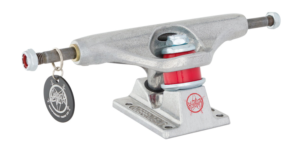 Standard Stage XI Silver Skate Trucks | Independent x Slayer Collab