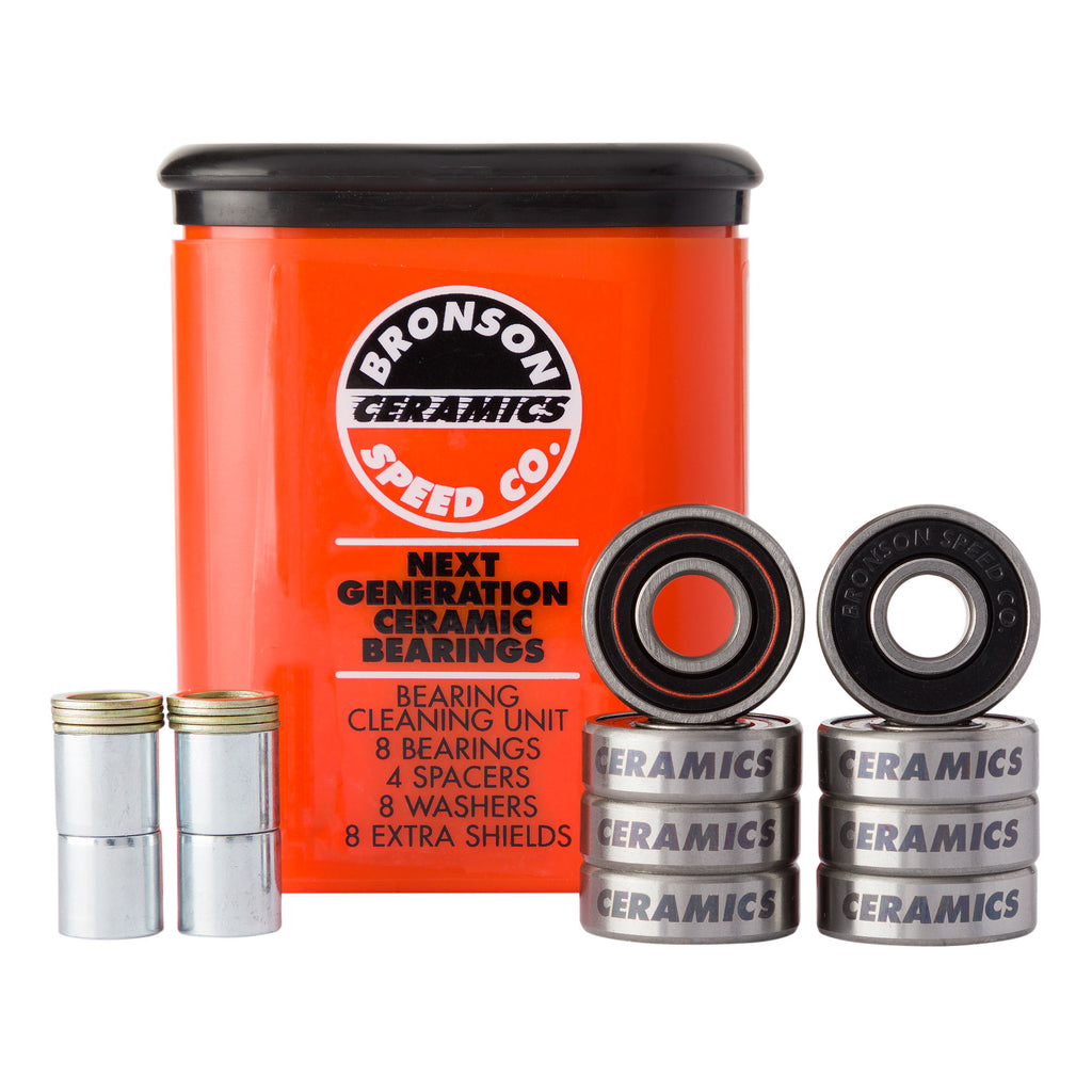 Ceramic Skateboard Bearings | Bronson Speed Co. Canada