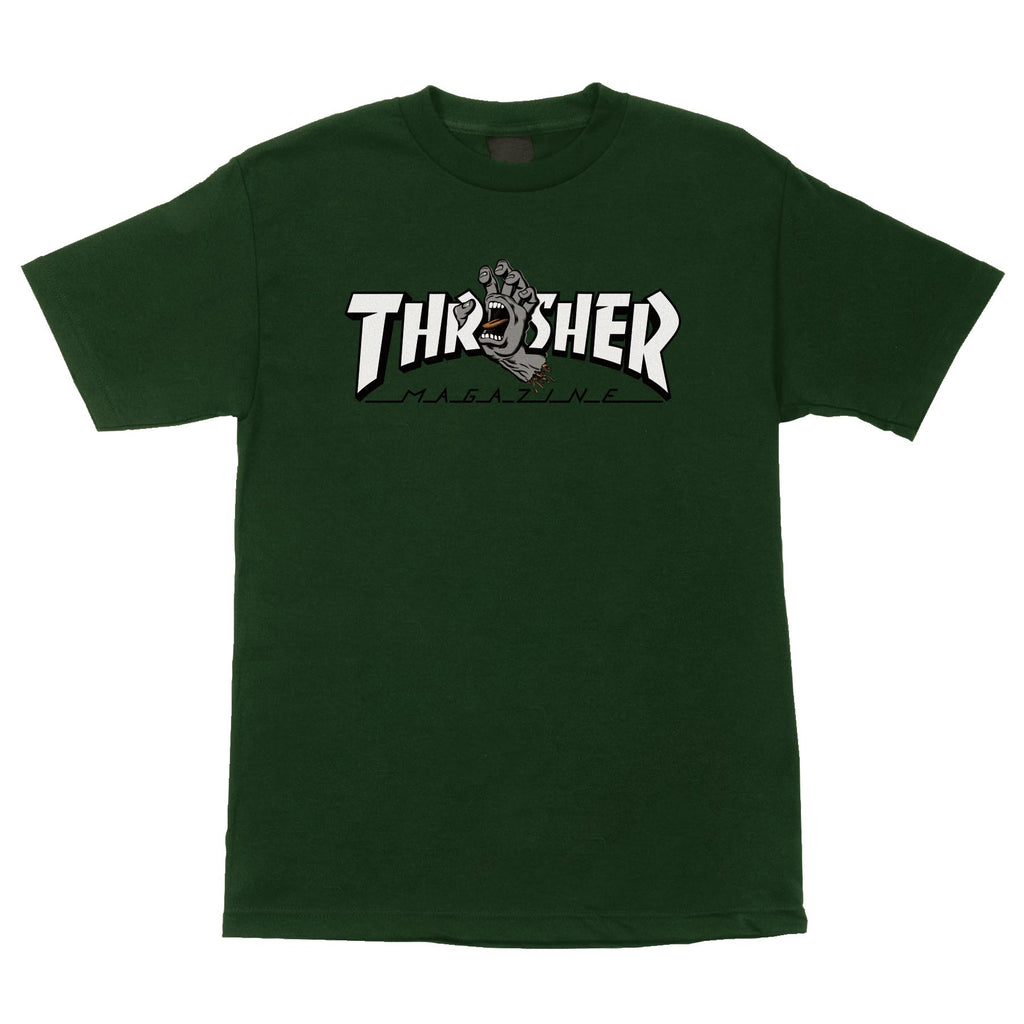 Thrasher Screaming Logo Santa Cruz Men s T Shirt