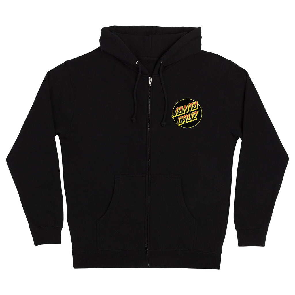 Kendall Wolf Dot Zip Hoodie | Men's Skate Clothing | Santa Cruz Canada