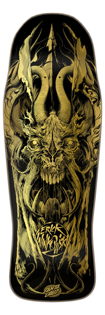 10.34in Winkowski Primeval Gold Deck | Shape Skateboards | Santa