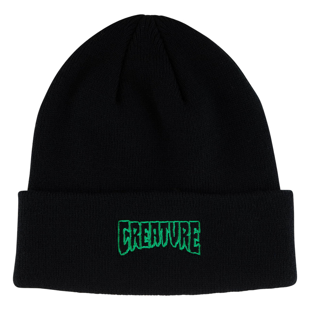 Logo Outline Beanie Long Shoreman | Men's Skate Hats | Creature Canada