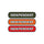 B/C Groundwork 4in Independent Stickers (25 Pack) Assorted Color
