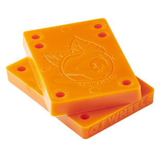 3/8in Juice Cubes Orange OJ Risers Orange