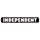 Bar Logo 8in Independent Stickers (25 Pack) Black/Red/White