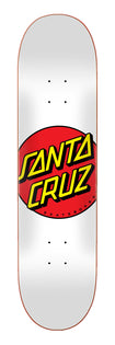 8.00in Classic Dot Santa Cruz Skateboard Deck No Color