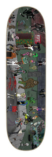9.0in Kimbel Shred Party Deux Creature Skateboard Deck No Color