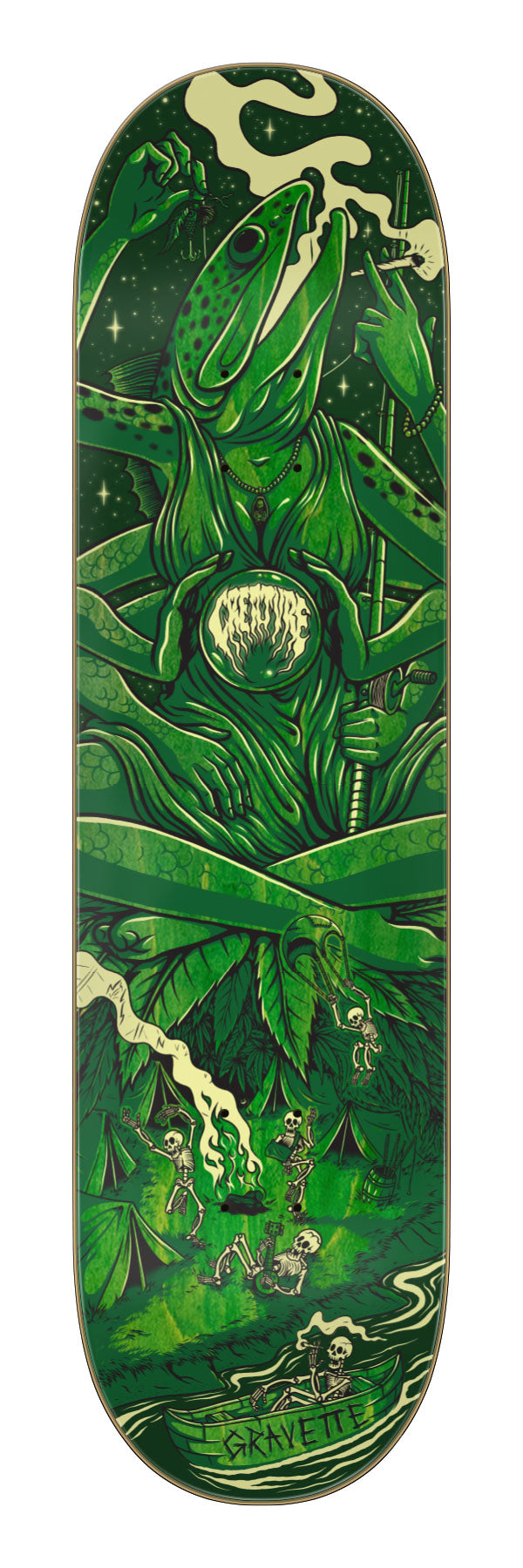 8.3in Gravette Creashia Deck | Pro Model | Creature Skateboards Canada