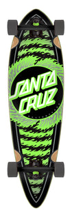 9.2in Flame Ringed Dot Santa Cruz Pintail Cruiser No Color