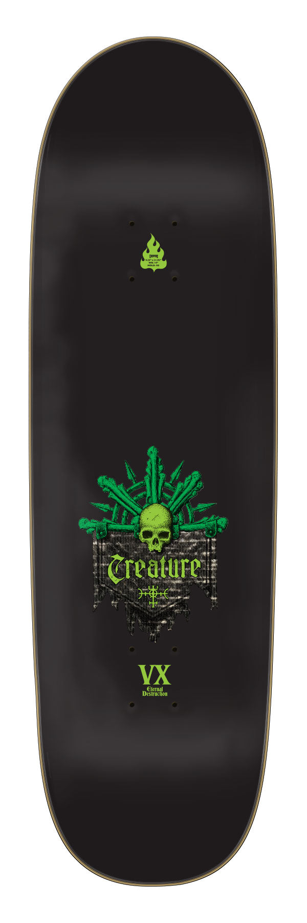 9.25in Team Messenger VX Deck | Durable Construction | Creature