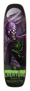 9in Navarrette Feeding Time XX Creature Skateboard Deck No Color