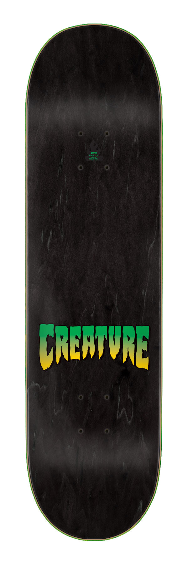 Logo 7.25in | Kids Skate Decks | Creature Skateboard Canada