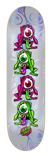 8.0in Eyegore Prismatic Santa Cruz FeelBase Skateboard Deck No Color