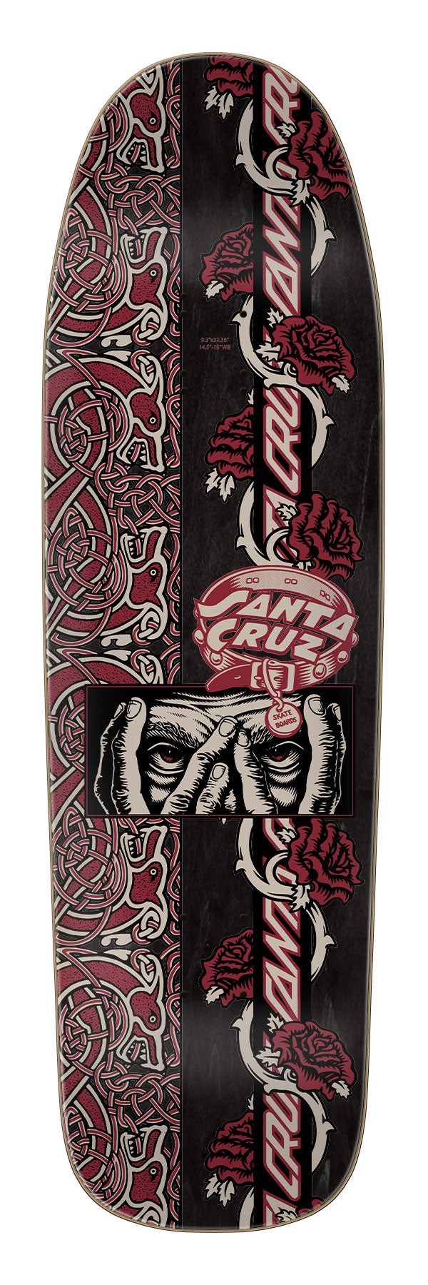 9.3in Dressen Evo | Shaped Decks | Santa Cruz Skateboards Canada