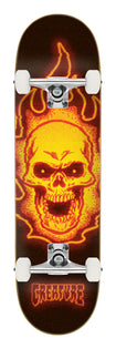 8.51in XL Bonehead Glitch Creature Complete Skateboard No Color