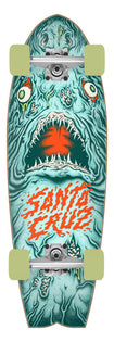 8.81in Dead Shark Santa Cruz Shark Skate Cruiser No Color