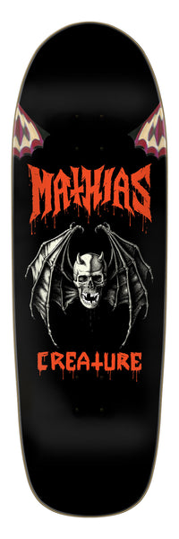 SKULLSTEIN スカルシュタイン CREATURE SERIES 9.55in Mathias Torres Skull Bat Shaped | Pro Debut Deck | Creature