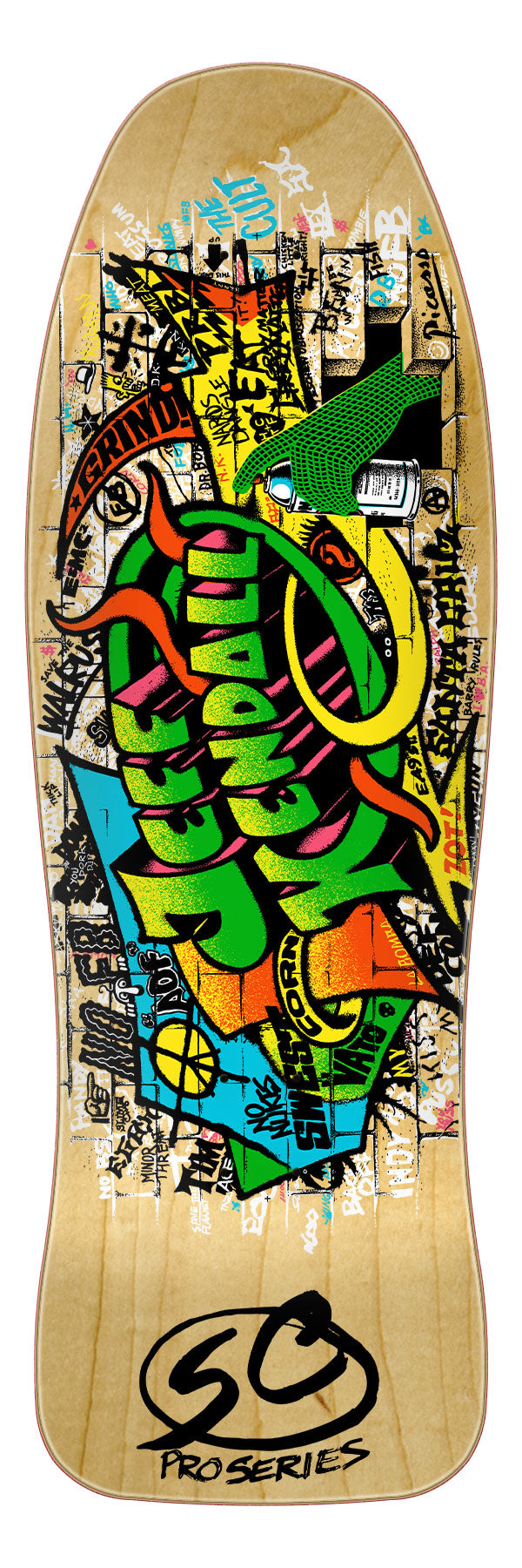9.69in Kendall Graffiti | 2026 Reissue | Santa Cruz Skateboards Canada