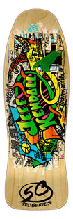 9.69in Jeff Kendall Graffiti Reissue Santa Cruz Skateboard Deck No Color