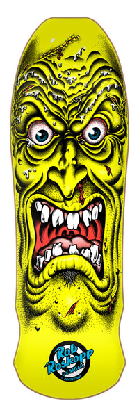9.5in Roskopp Face | 2026 Yellow Reissue | Santa Cruz Skateboards