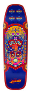9.14in Fabiana Delfino Pinball Santa Cruz Shaped Skateboard Deck No Color