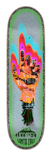 8.5in Jake Wooten Dystopia Santa Cruz VX Skateboard Deck No Color