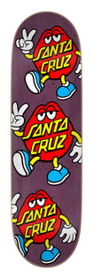 8.8in Dot Guy Santa Cruz Skateboard Deck No Color