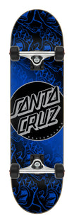 8.25in Large Other Dot Hands Santa Cruz Complete Skateboard No Color