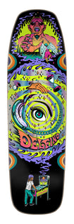 9.14in Fabiana Delfino Pinball Vision Santa Cruz Shaped Skateboard Deck No Color