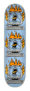 8.25in Self Destruct Santa Cruz Birch Skateboard Deck No Color