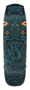 9.00in Sam Hitz Cobra Shaped Creature Skateboard Deck No Color