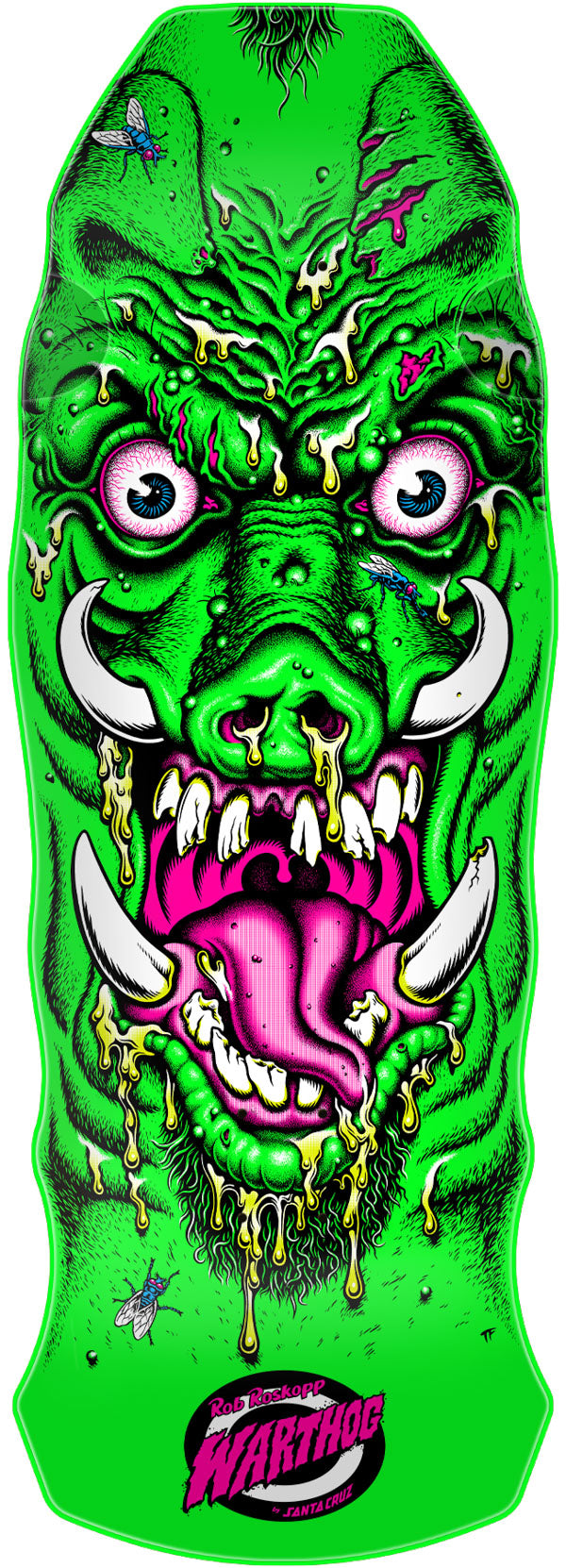 11in Roskopp Warthog | Freaks Shaped Decks | Santa Cruz