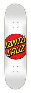 8.00in Classic Dot Santa Cruz Skateboard Deck No Color