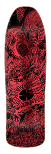 9.34in HELLRAISER Coven Creature Shaped Skateboard Deck No Color