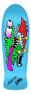 10.1in Keith Meek Slasher Reissue Santa Cruz Skateboard Deck No Color