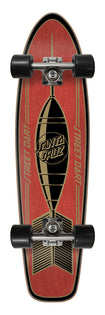 7.4in Street Dart Complete Premium Santa Cruz Skate Cruiser No Color