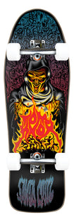10.07in Tom Knox Firepit Reissue Santa Cruz Premium Complete Cruiser No Color