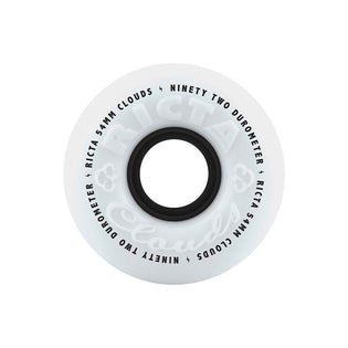54mm Clouds Black 92a Ricta Skateboard Wheels Black
