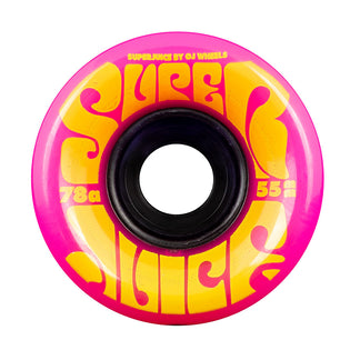 55mm Mini Super Juice Pink 78a OJ Skateboard Wheels Pink