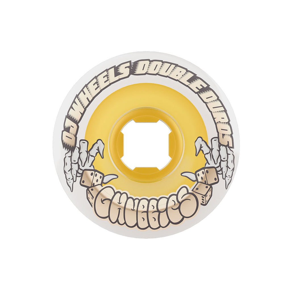 Chubbies Ojs 56mm /99-95A Chubbies White Gum | Double Duro | OJ Skateboard Wheels Canada