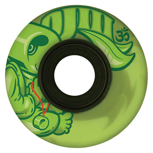 55mm Mini Super Juice Cru-Zen 78a OJ Skateboard Wheels Emerald Marble Swirl